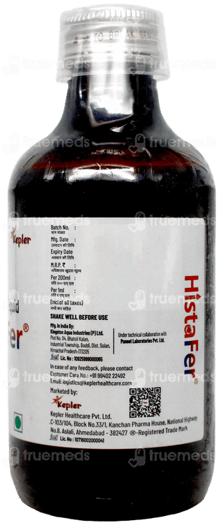 Histafer Liquid 200Ml